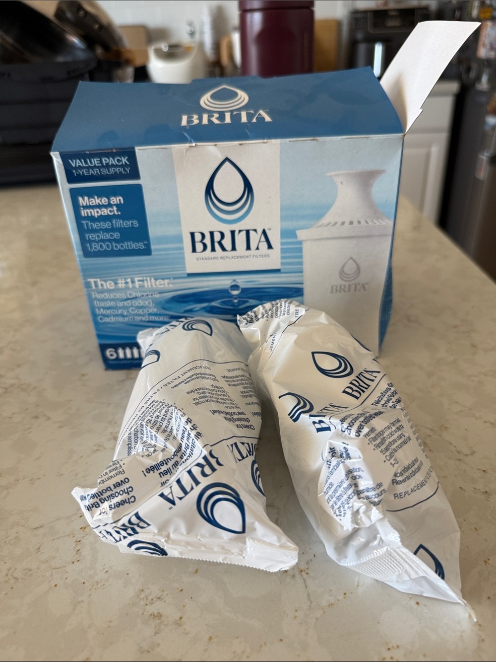 BRITA water filter cartridges
